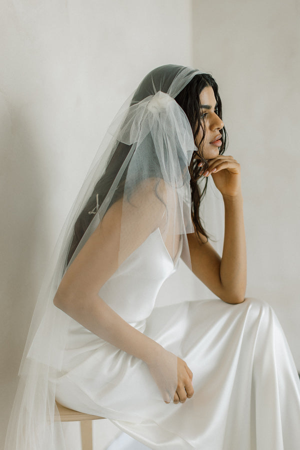Faye Juliet Cap Veil