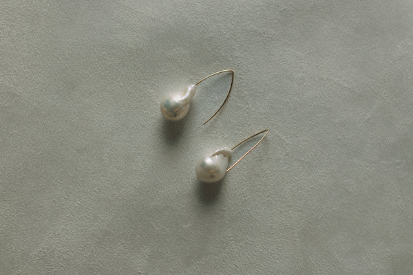 Baroque Pearl Drop Earrings