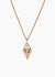 Kite Quartz Drop Necklace
