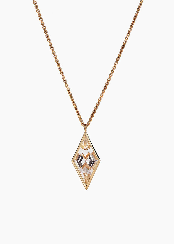 Kite Quartz Drop Necklace