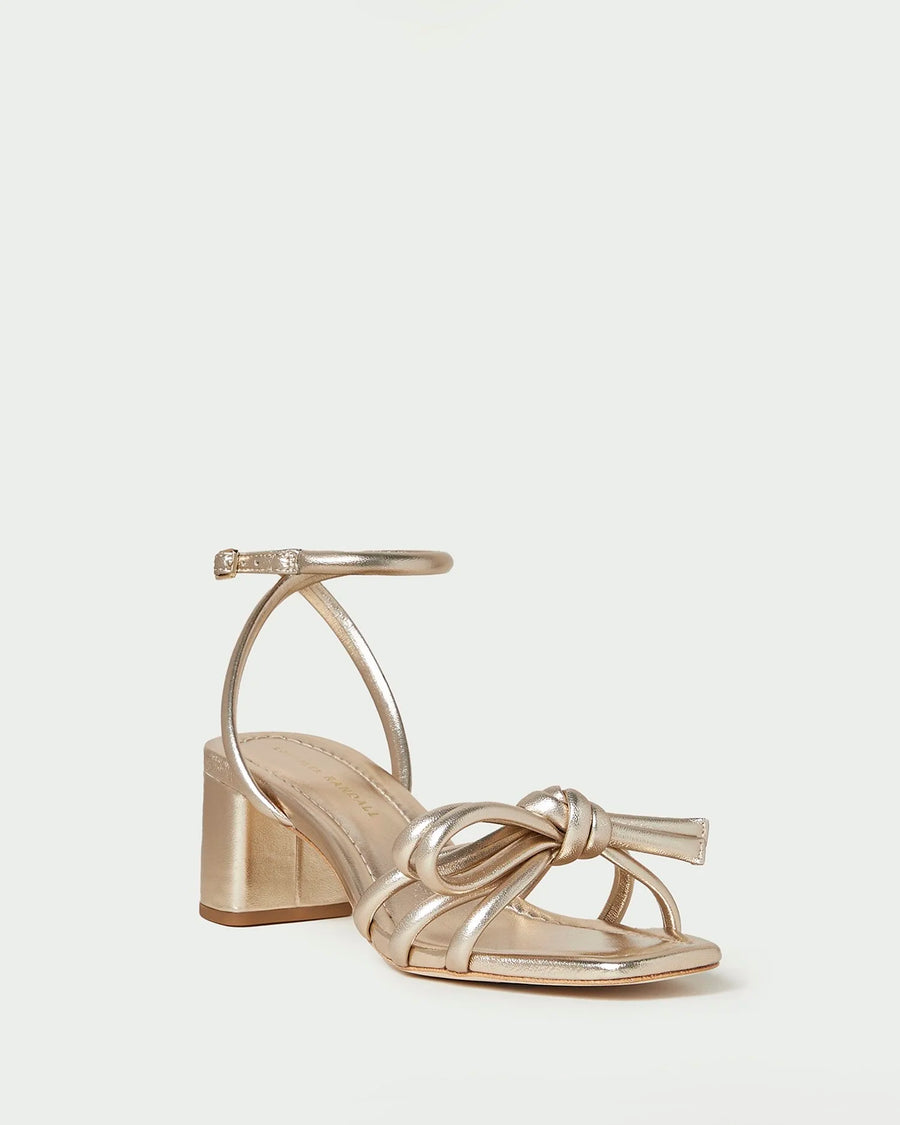 Mikel Bow Mid-Heel Sandal
