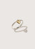 Diamond Heart Knocker Ring